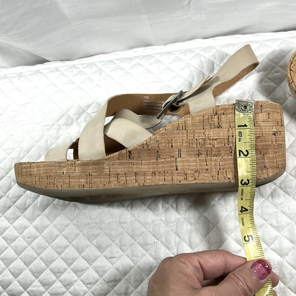 KORKS wedges- size 11 - light taupe/tan - Picture 10 of 11